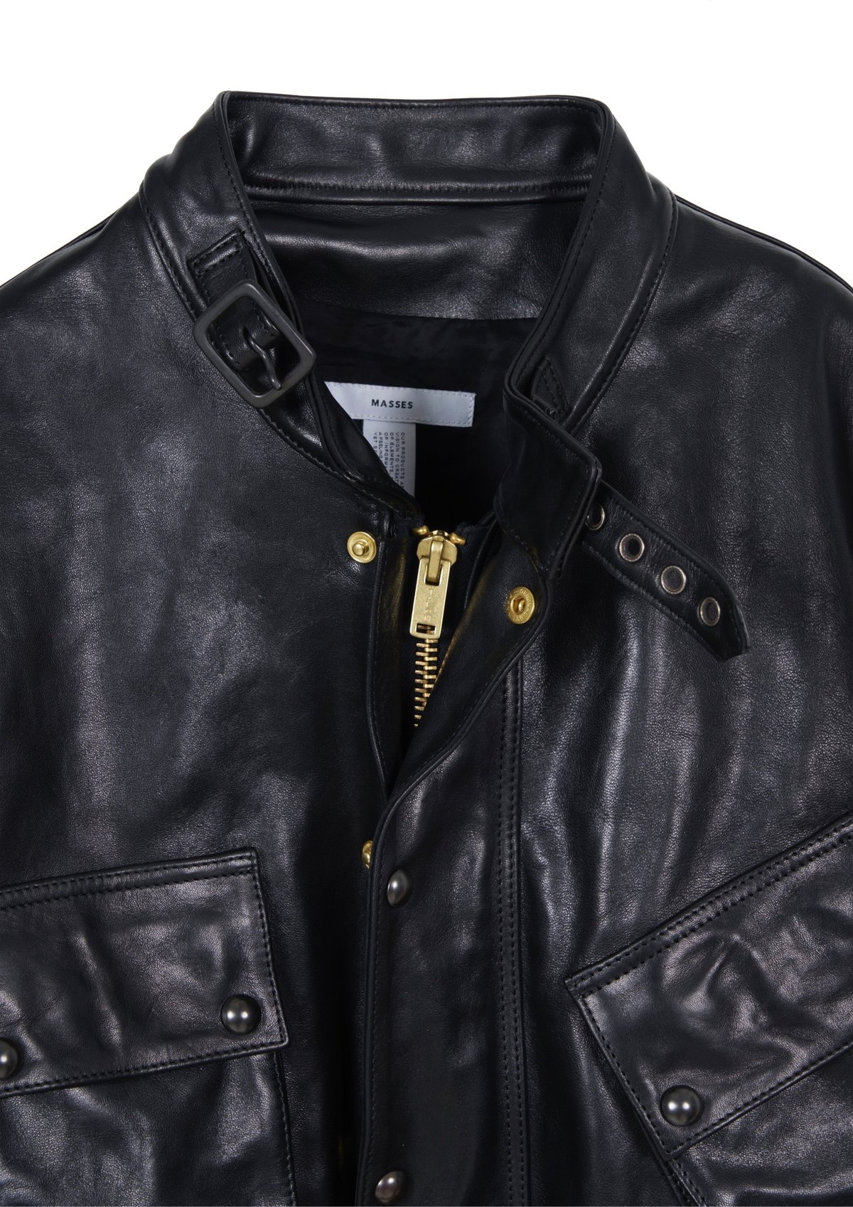 HORSE LEATHER COAT VINTAGE W | MASSES OFFICIAL 