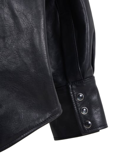 HORSE LEATHER SHIRT VINTAGE W