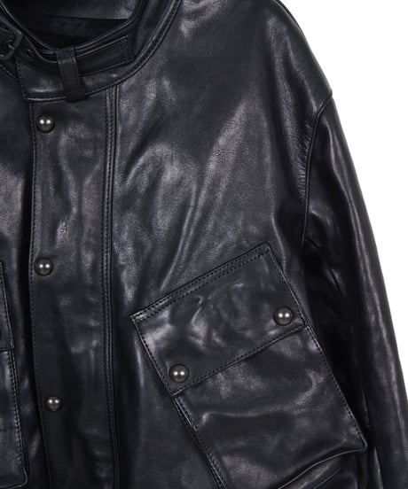 HORSE LEATHER COAT VINTAGE W
