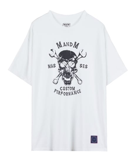 M&M×MASSES T-SHIRT SKULL WRENCH