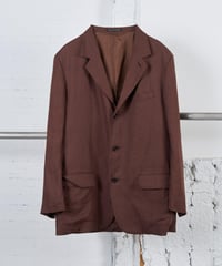 LINEN CLOTH 3BS JACKET