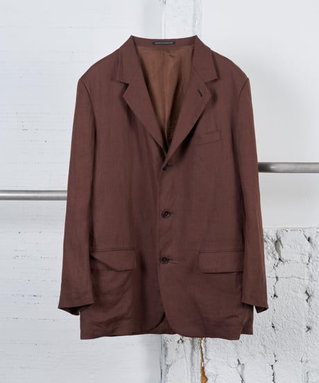 LINEN CLOTH 3BS JACKET
