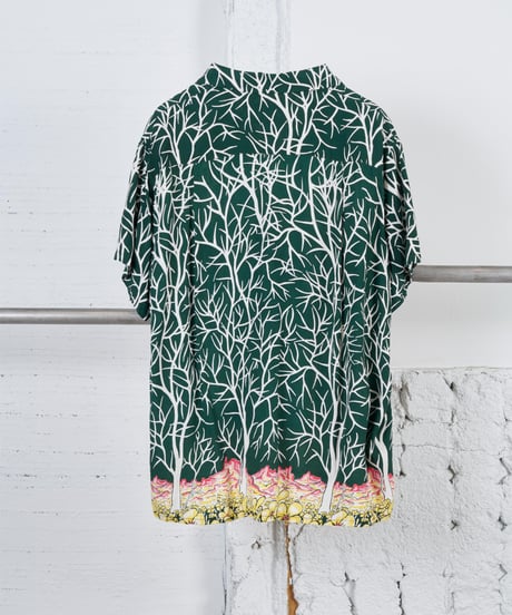 SHORT SLEEVE HAWAIIAN BLOUSE