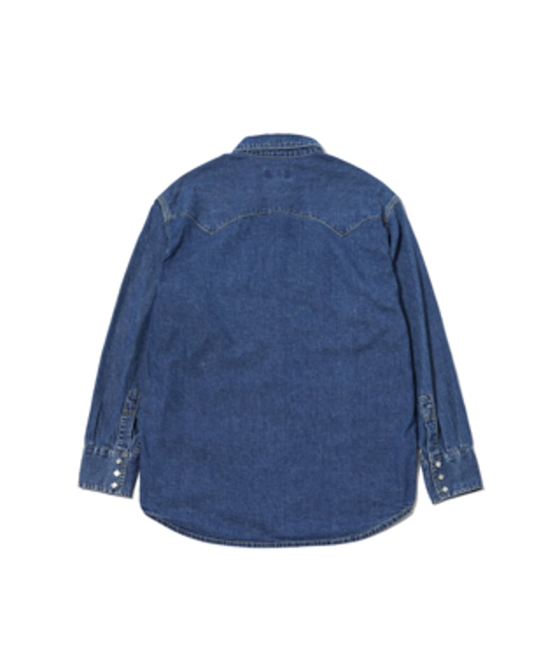 DENIM SHIRT H.WASH | MASSES OFFICIAL ONLINE STORE