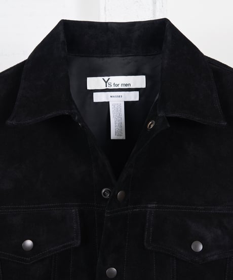 LEATHER TRUCKER JACKET Ys