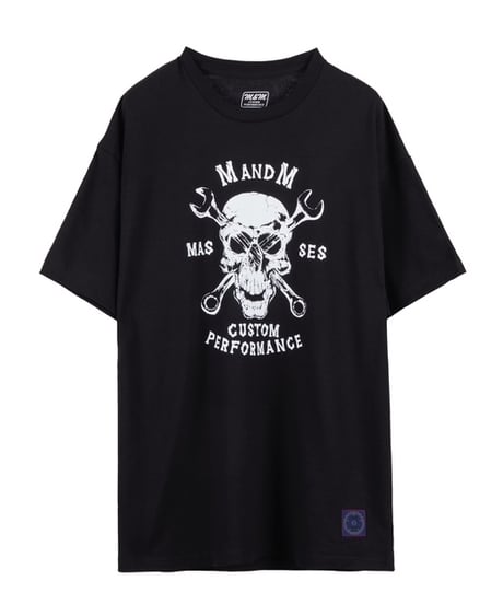 M&M×MASSES T-SHIRT SKULL WRENCH