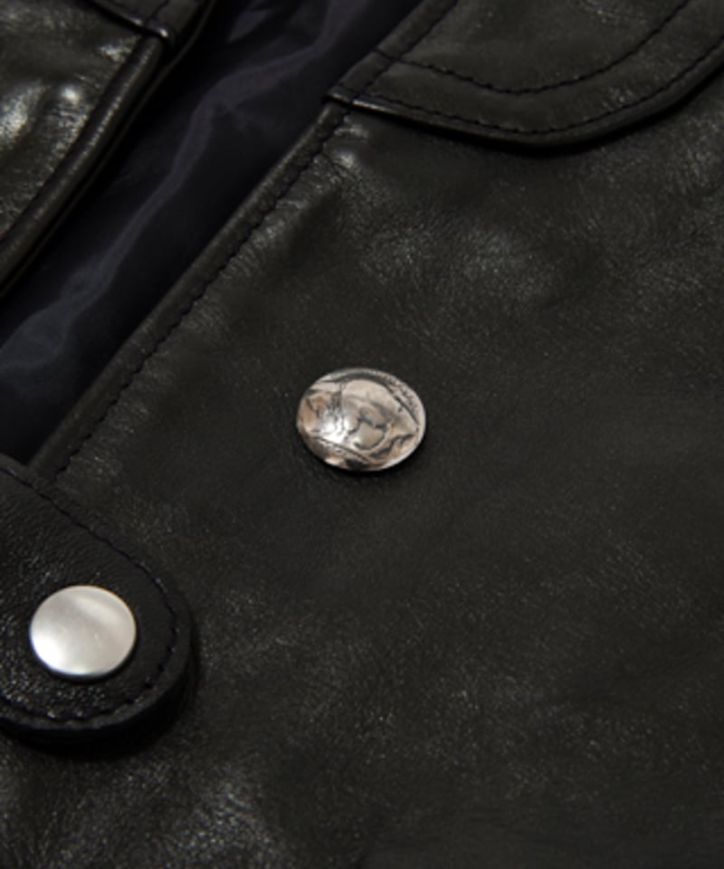 HORSE LEATHER VEST | MASSES OFFICIAL ONLINE STORE