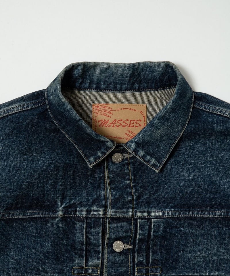 DENIM JKT H.WASH | MASSES OFFICIAL ONLINE STORE