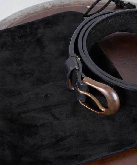 HEAVY OIL LEATHER CUSTOM BELT