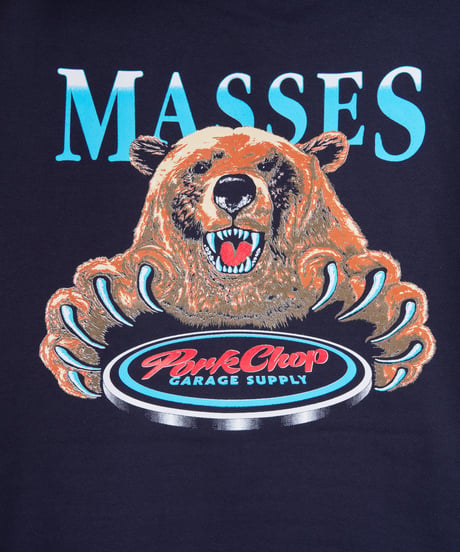 PORKCHOP×MASSES HOODED BEAR
