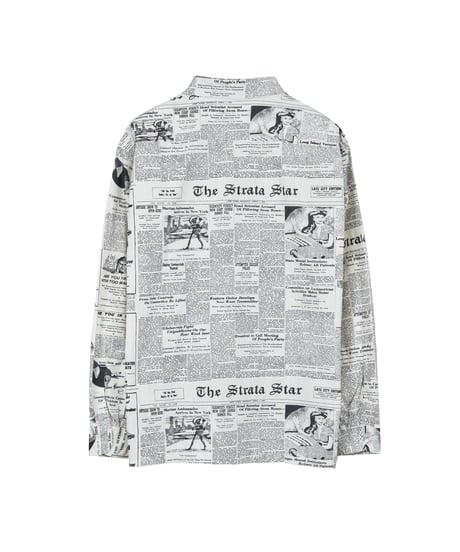 NEWS PAPER SHIRT