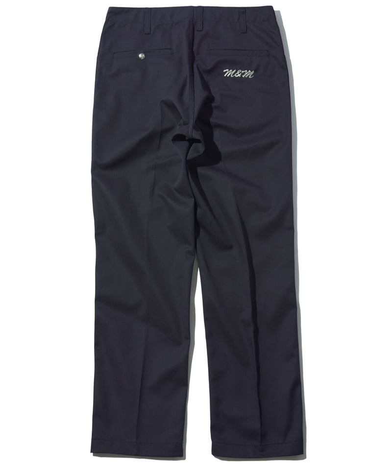 MASSES SLACKS PANTS スラックスパンツ M ブラック MASU(エムエーエスユー) スラックスパンツ ブラック サイズ 48