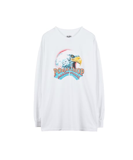 PORKCHOP×MASSES T-SHIRT EAGLE L/S