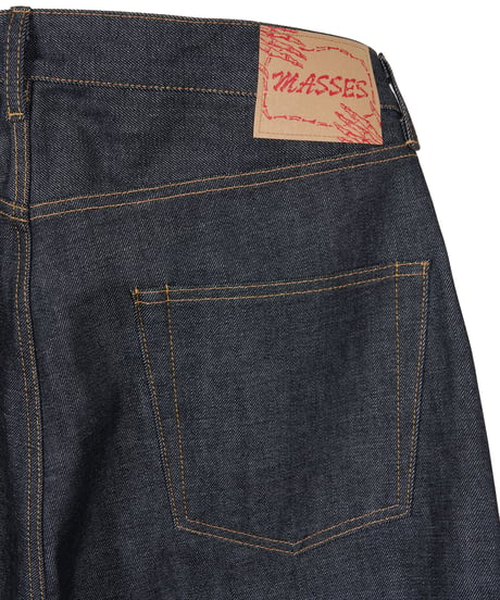 DENIM 5P PANTS RIGID BLACK
