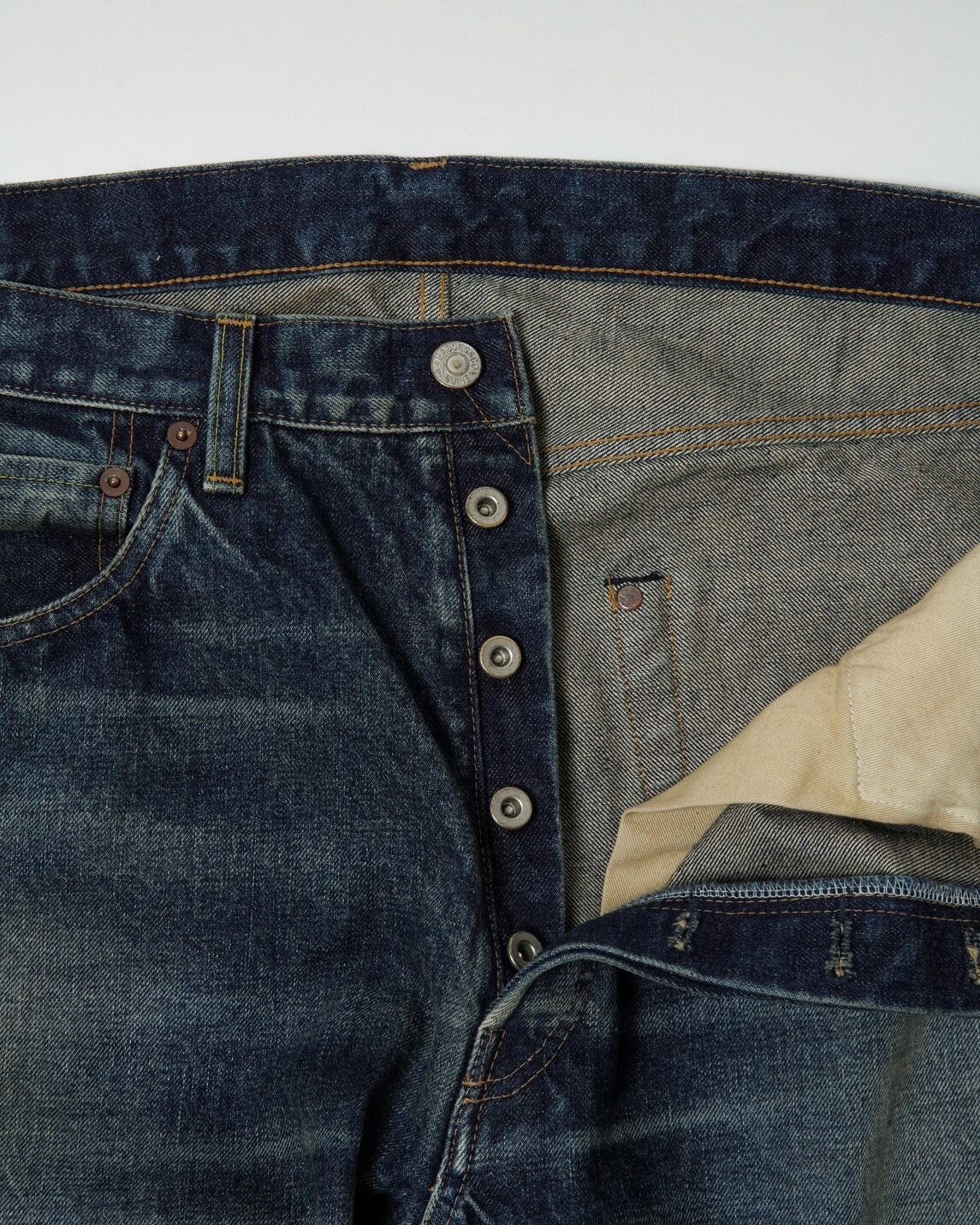 DENIM 5P PANTS H.WASH | MASSES OFFICIAL ONLINE