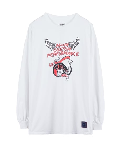 M&M×MASSES T-SHIRT HELL L/S