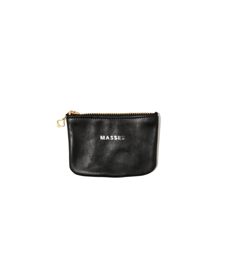 MASSES マシス　レザーポーチ COIN PURSE コインパース MASSES マシス レザーポーチ COIN PURSE コインパース