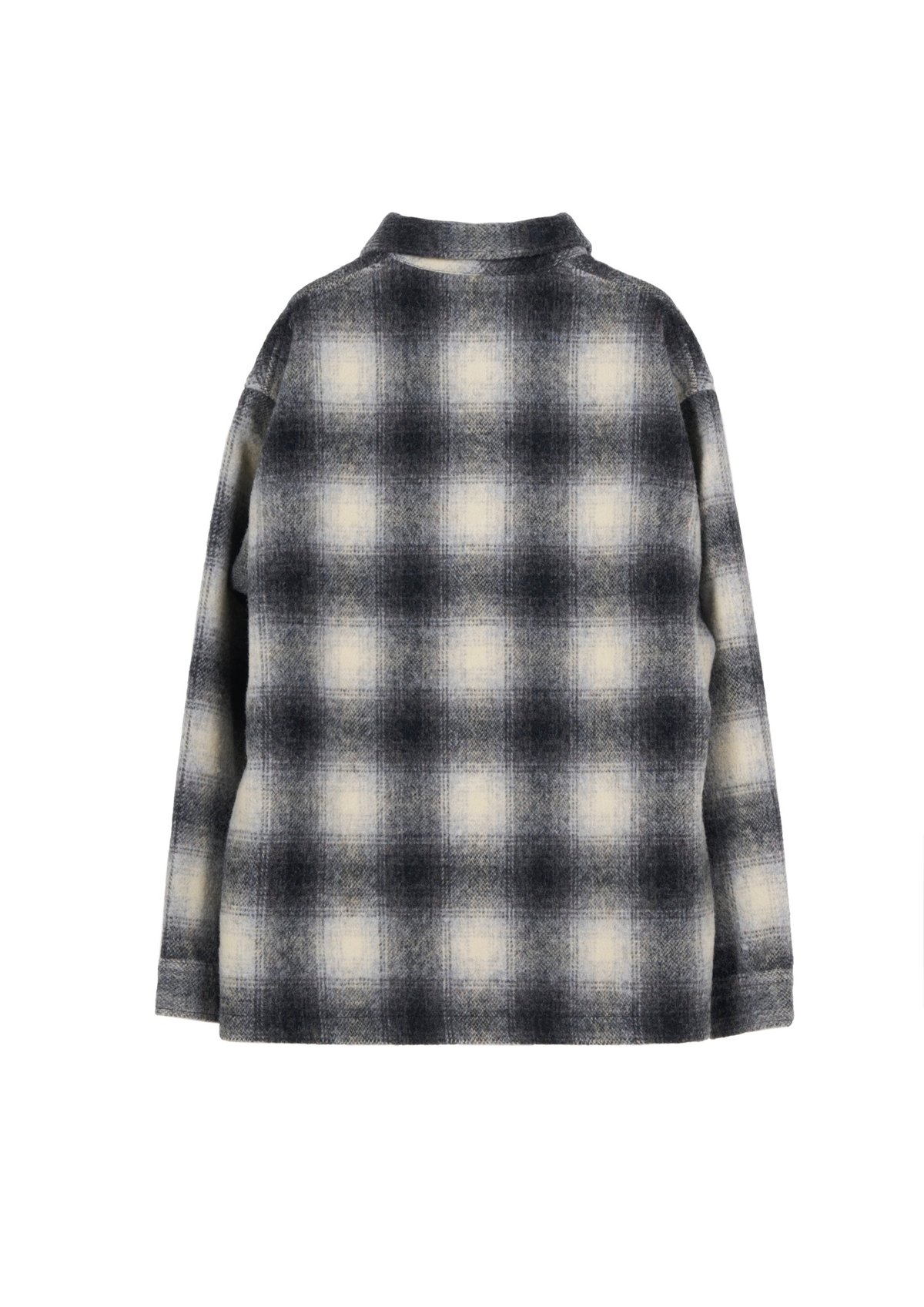 25AW MASSES マシス SHADOW CPO JKT ウエスタンコートL MASSES - SHADOW CPO JKT / NATURAL×BLACK / CPOシャツジャケット