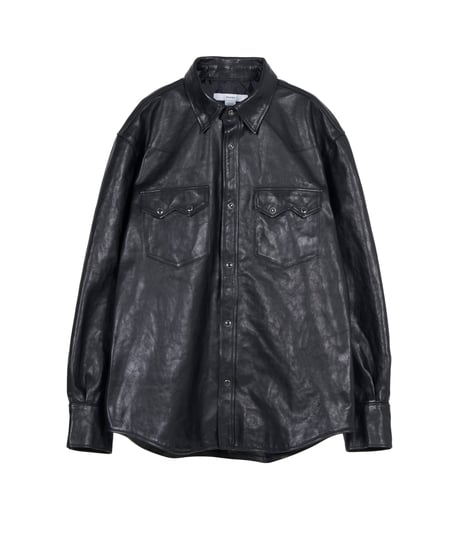 HORSE LEATHER SHIRT VINTAGE W