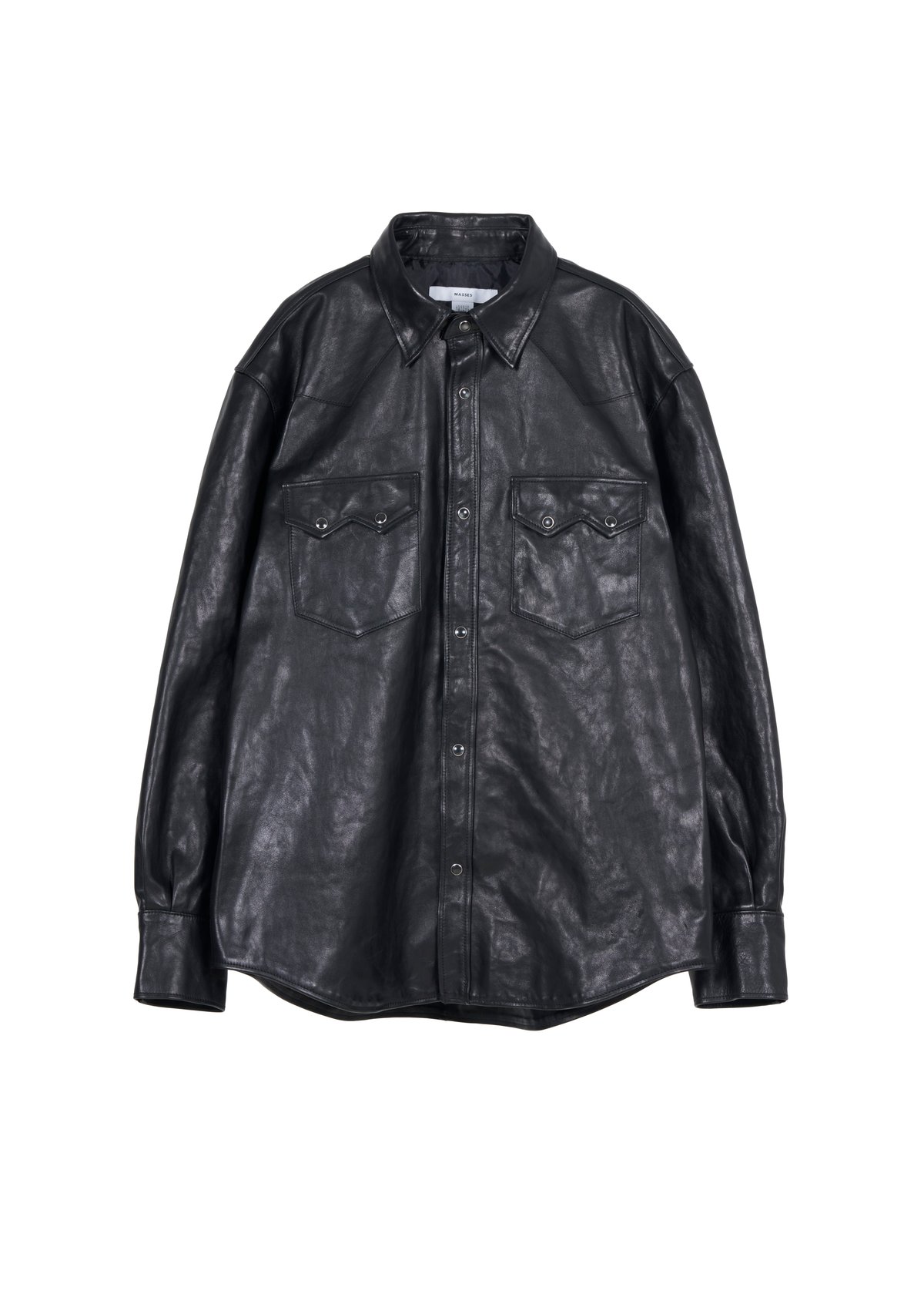 ジャケット・アウター MASSES HORSE LEATHER SHIRT VINTAGE W MASSES HORSE LEATHER SHIRT VINTAGE W M066 公式通販 ジャケット・アウター