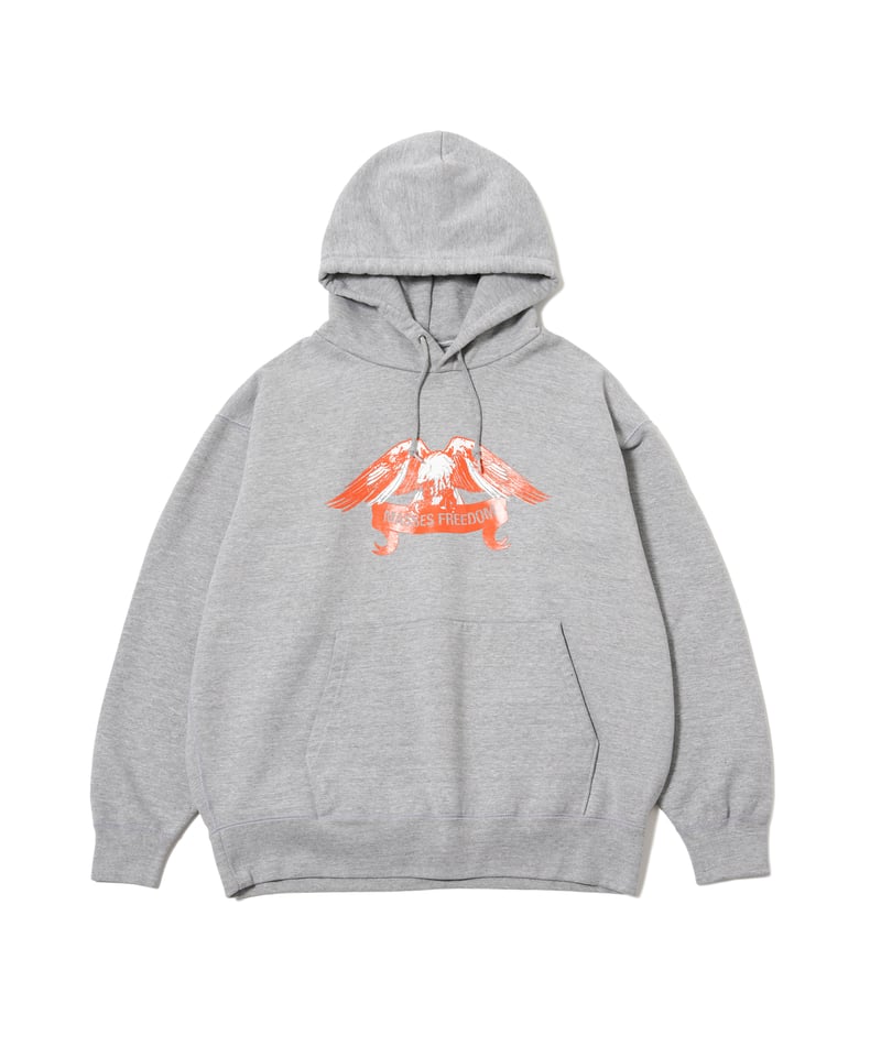 nm-1007) MASSES SWEAT HOODED 2 グレー nm-1007) MASSES SWEAT HOODED 2 グレー
