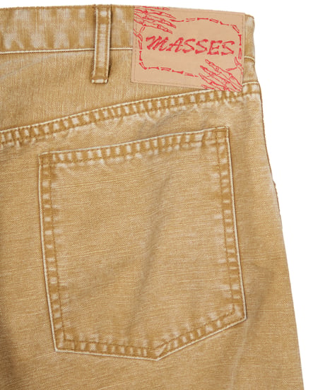 DUCK 5P PANTS H.WASH