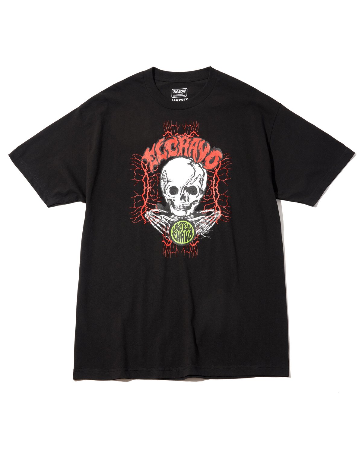 美品 M\u0026M MASSES EL CHAVO Tシャツ スカル