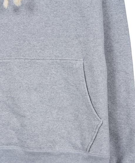 SWEAT HOODED H.WASH