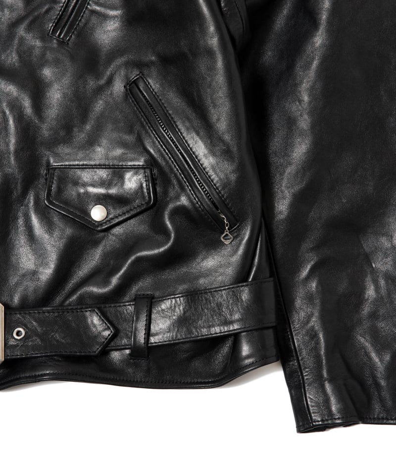 HORSE LEATHER ZIP JACKET VINTAGE MMY | MASSES O