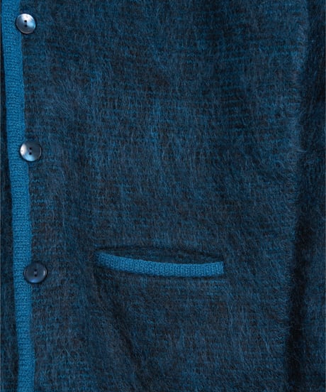 MOHAIR KNIT CARDIGAN MMY