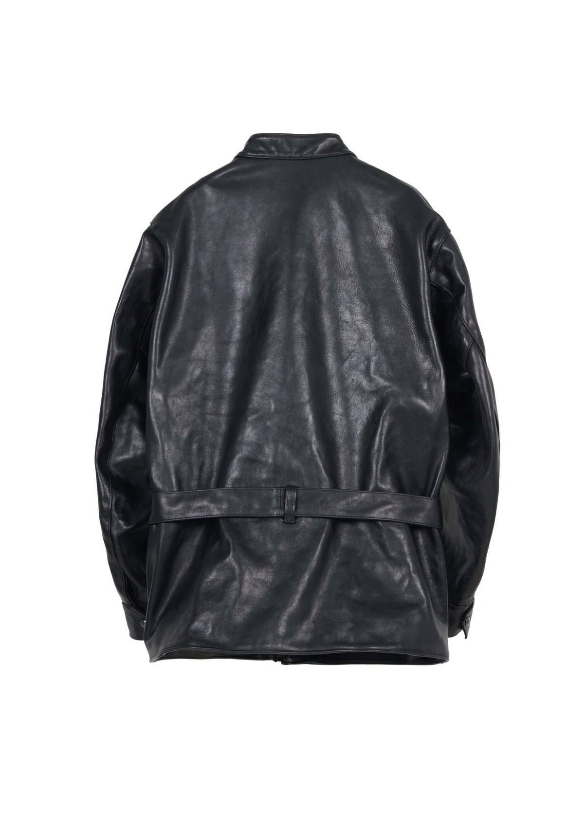 HORSE LEATHER COAT VINTAGE W | MASSES OFFICIAL 