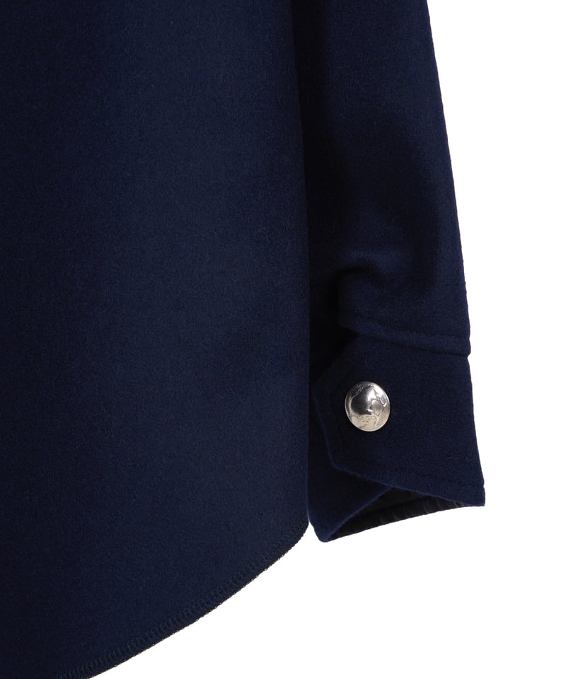 新品 2025AW MASSES MELTON CPO JKT 紺 MELTON CPO JKT | MASSES OFFICIAL ONLINE STORE