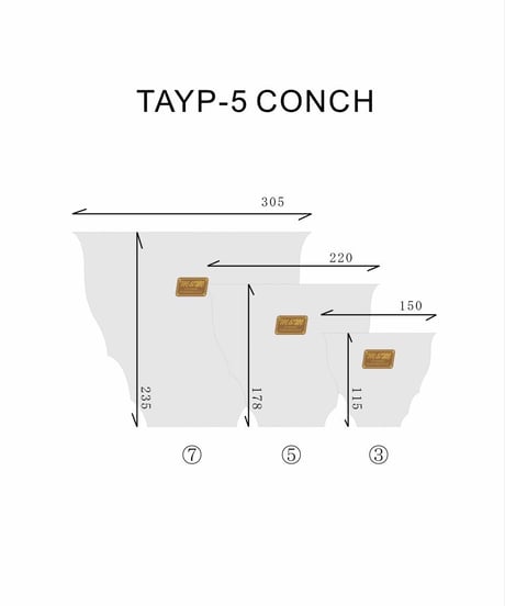 TYPE5【Conch】Iron