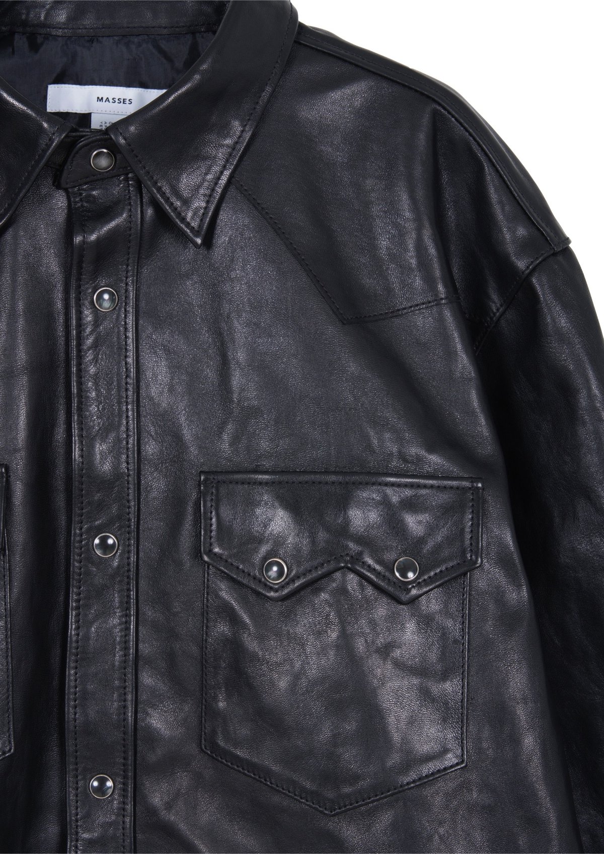 HIDEMASSES マシス HORSE LEATHER SHIRT MASSES HORSE LEATHER SHIRT