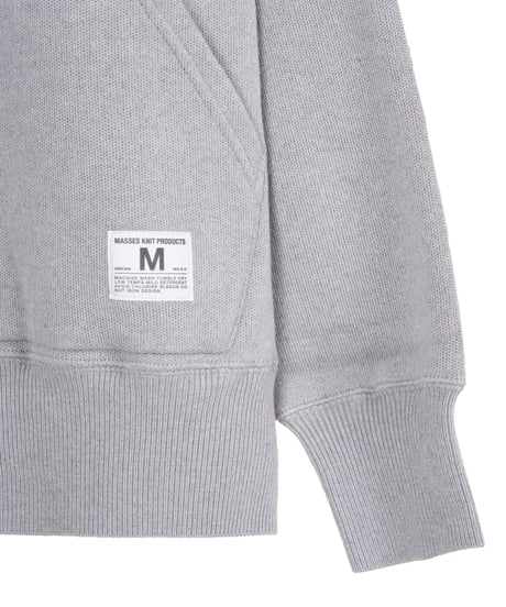 KNIT SWEAT HOODED