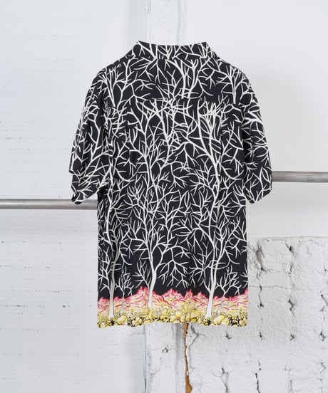 SHORT SLEEVE HAWAIIAN BLOUSE