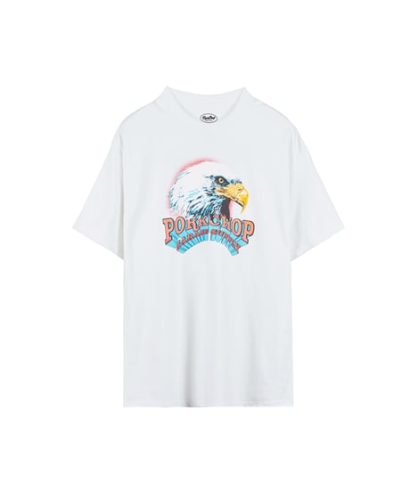 PORKCHOP×MASSES T-SHIRT EAGLE