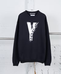 CREW NECK LONG SLV PT C/CHAIN_Y