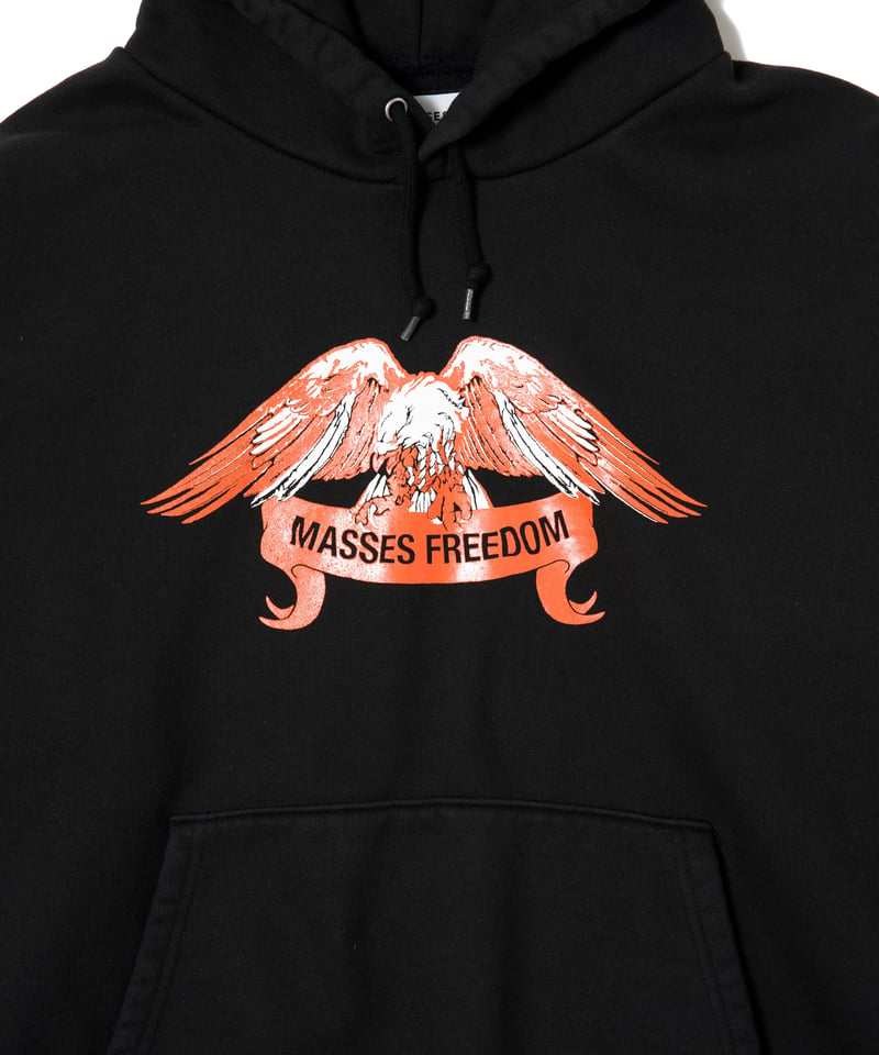 SWEAT HOODED FREEDOM WASH | MASSES OFFICIAL ONL
