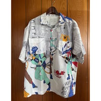 vintage fabric s/s shirt size2