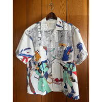 vintage fabric s/s shirt size1