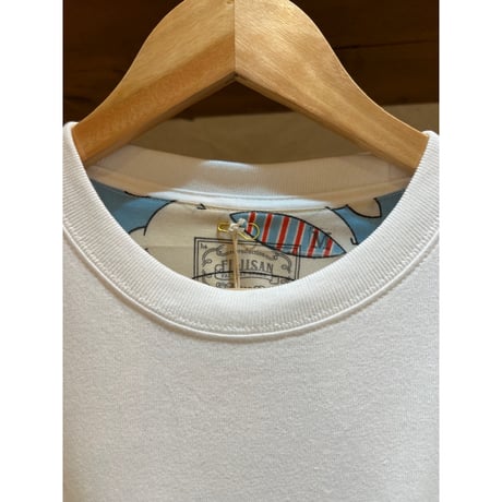 vintage fabric pocket-t  long sleeve size M