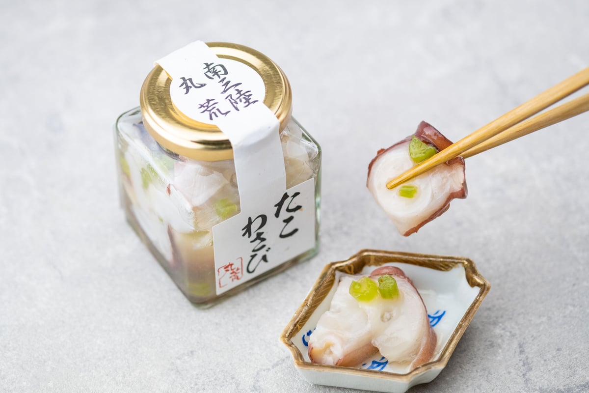 丸荒の贅沢珍味「海烹撰」シリーズ たこわさび 150g | 株式会社 丸荒の贅沢珍味「海烹撰」シリーズ たこわさび 150g | 株式会社