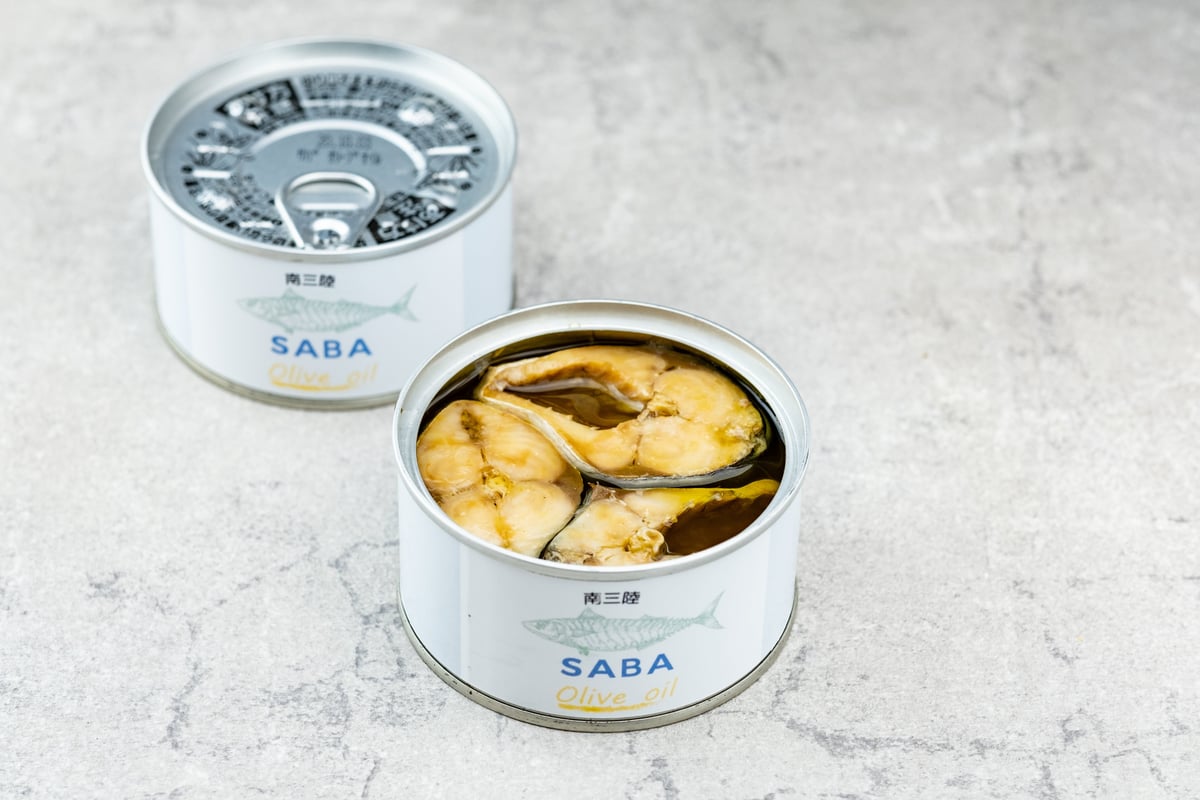 宮城県 南三陸 CANシリーズ さば オリーブ | 株式会社丸荒 maruara oikawa