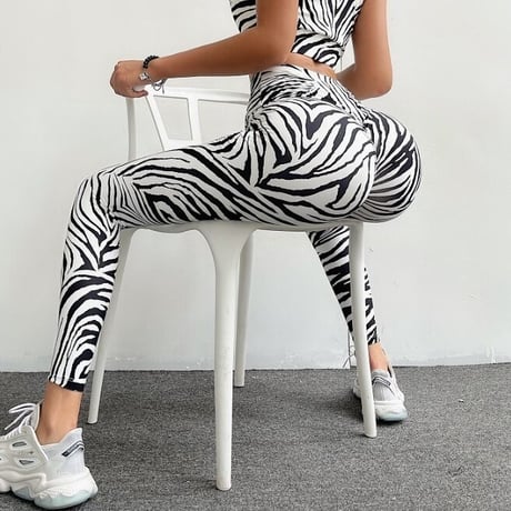 zebra pattern pants (1 color)