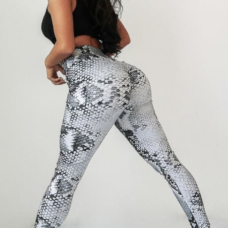 gray python pattern pants (1 color)