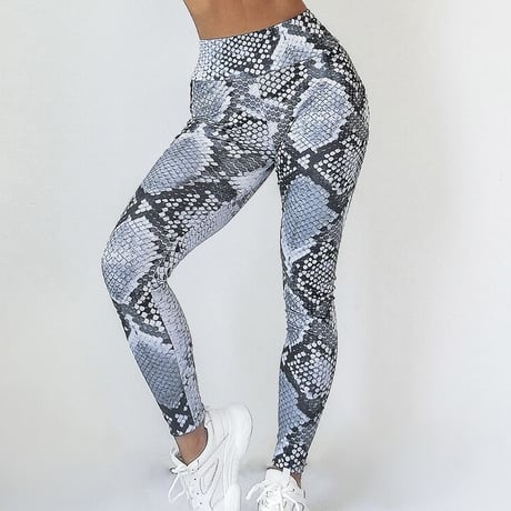 gray python pattern pants (1 color)