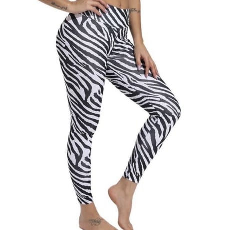 zebra pattern pants (1 color)