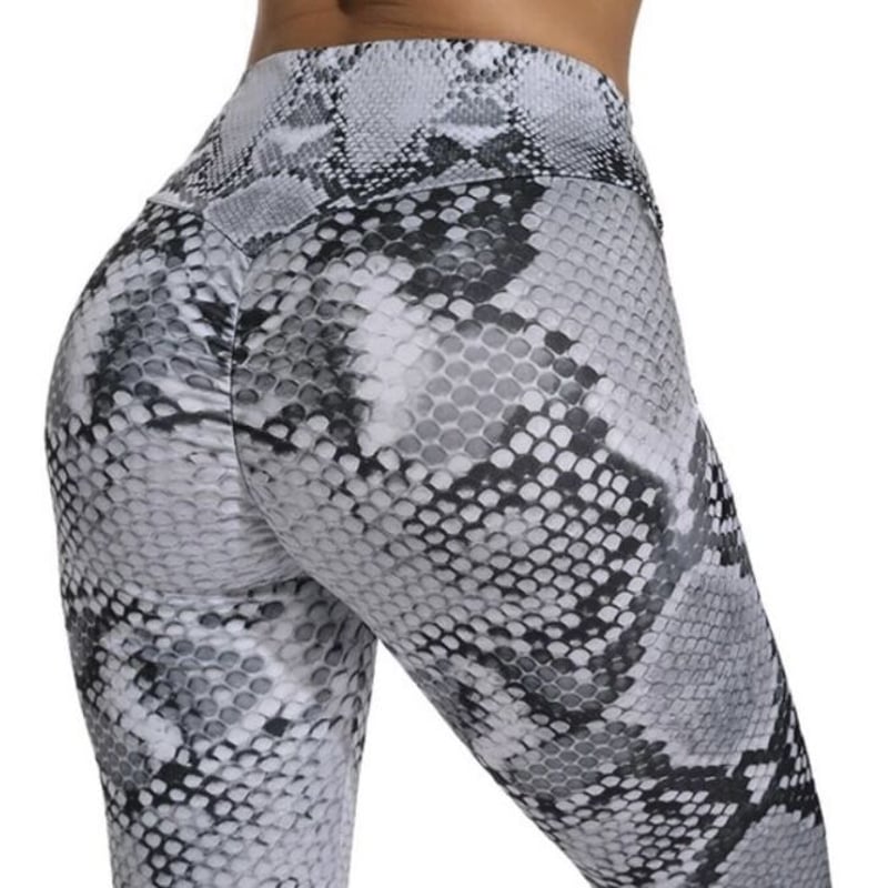 gray python pattern pants (1 color) | loop™