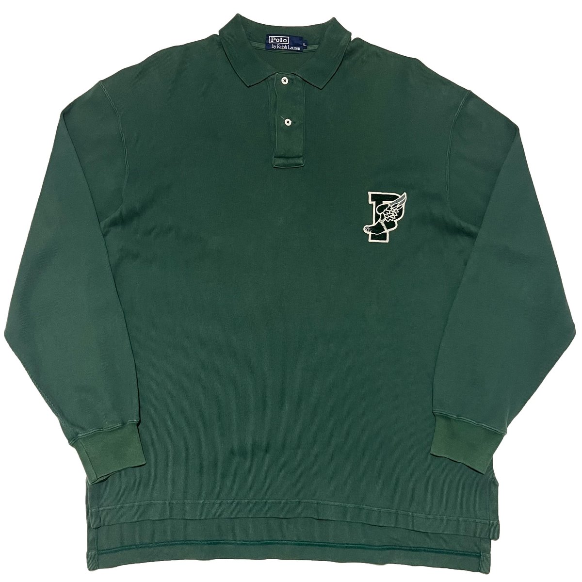 90s Polo Ralph Lauren P-wing L/S Polo Shirt(L) 90s Polo Ralph Lauren P-wing L/S Polo Shirt(L)